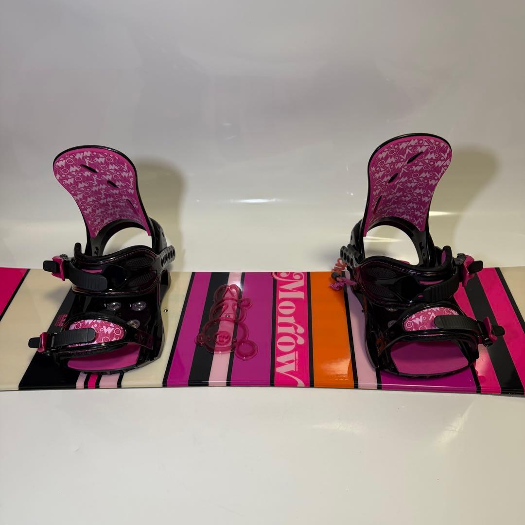 【初心者おすすめ】Morrow レディース スノーボード セット 140cm