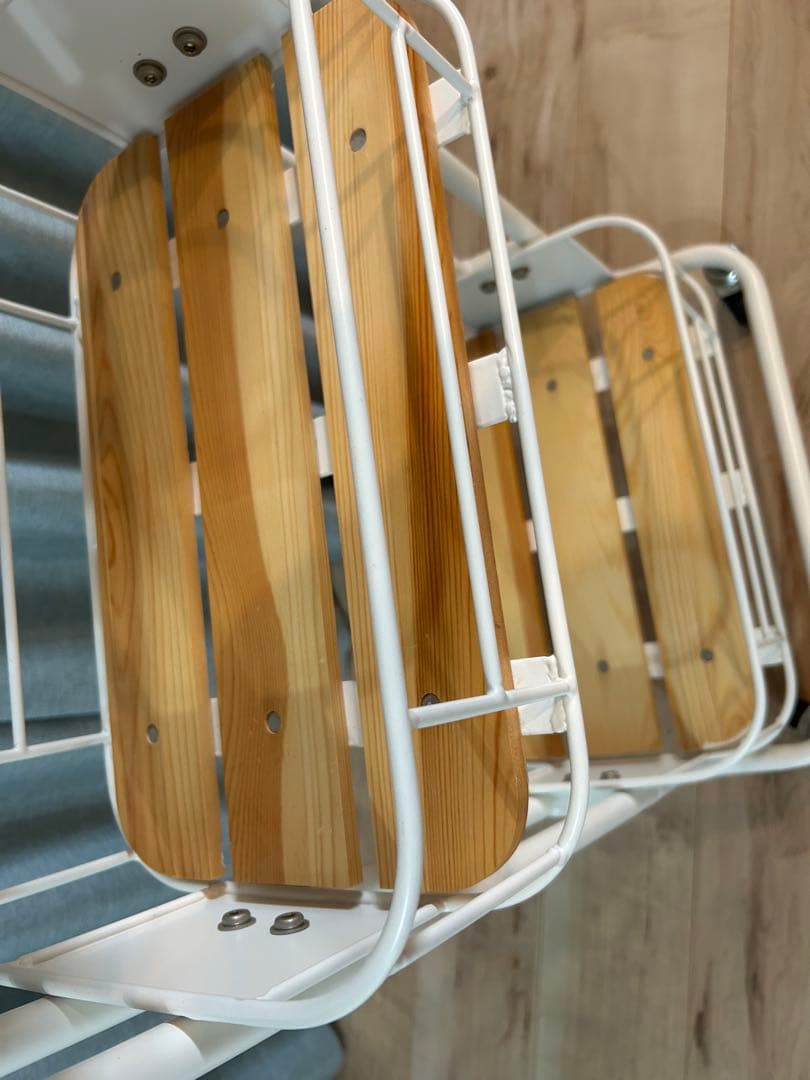 Francfranc キッチンワゴン ホワイト