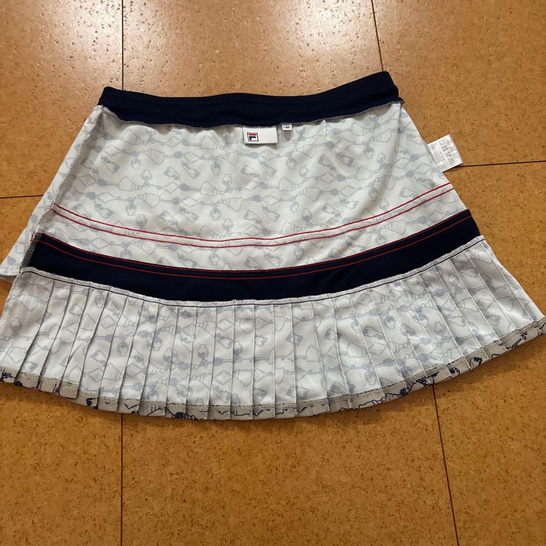 新品　未使用　L M セットアップ　FILA セットアップ　上下 総柄プリーツ