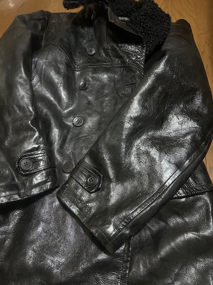 ケ*ク様 【処分価格】ビンテージ　ホースハイドコート