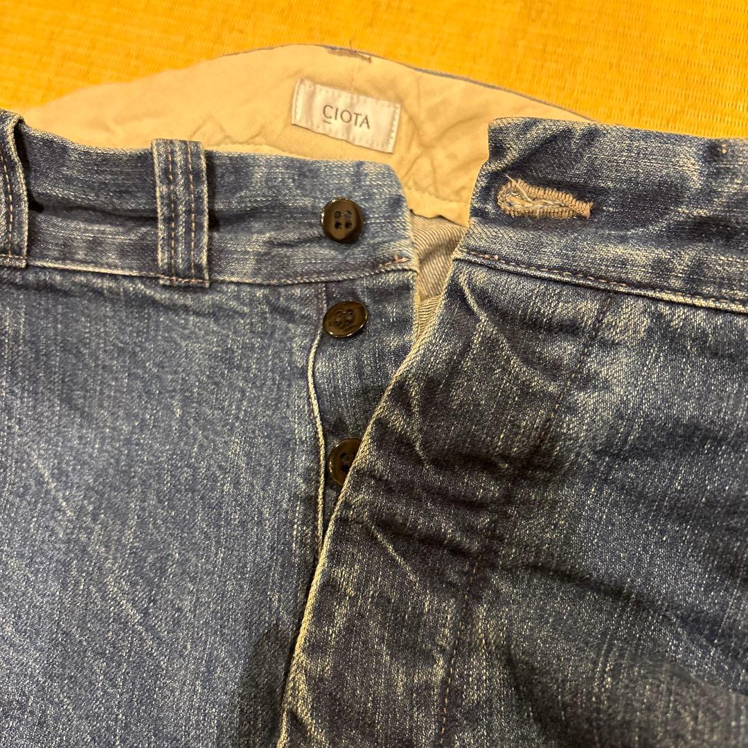 価格交渉可　CIOTA シオタ　デニム×スラックス