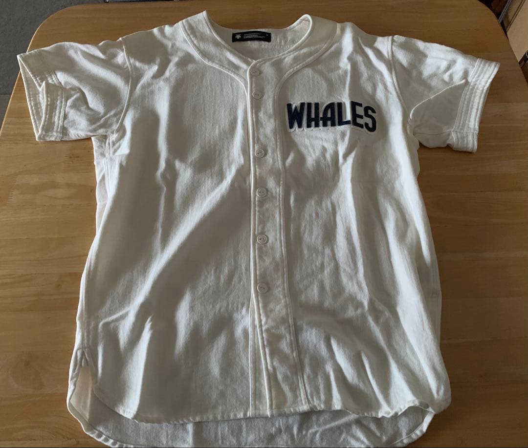 大洋ホエールズ復刻ヴィンテージレプリカユニフォーム 99番 +記念品 Mサイズ