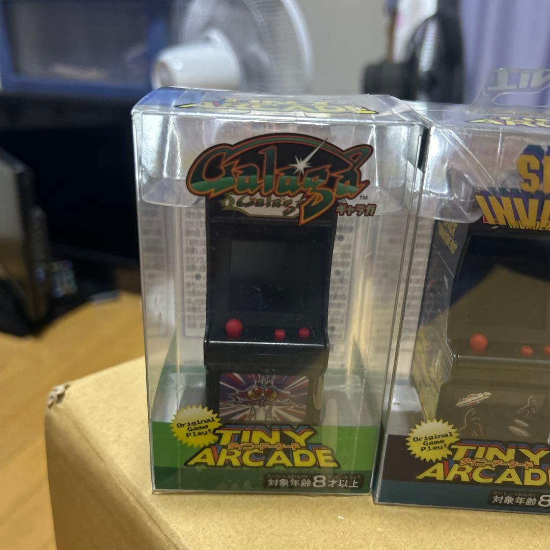 タイニーアーケード　パックマン、スペースインベーダーなど5台セット新品未開封