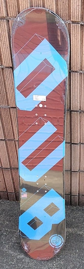 新品子供用スノーボード3点セット DUB 118cm ビン ブーツ 21〜22