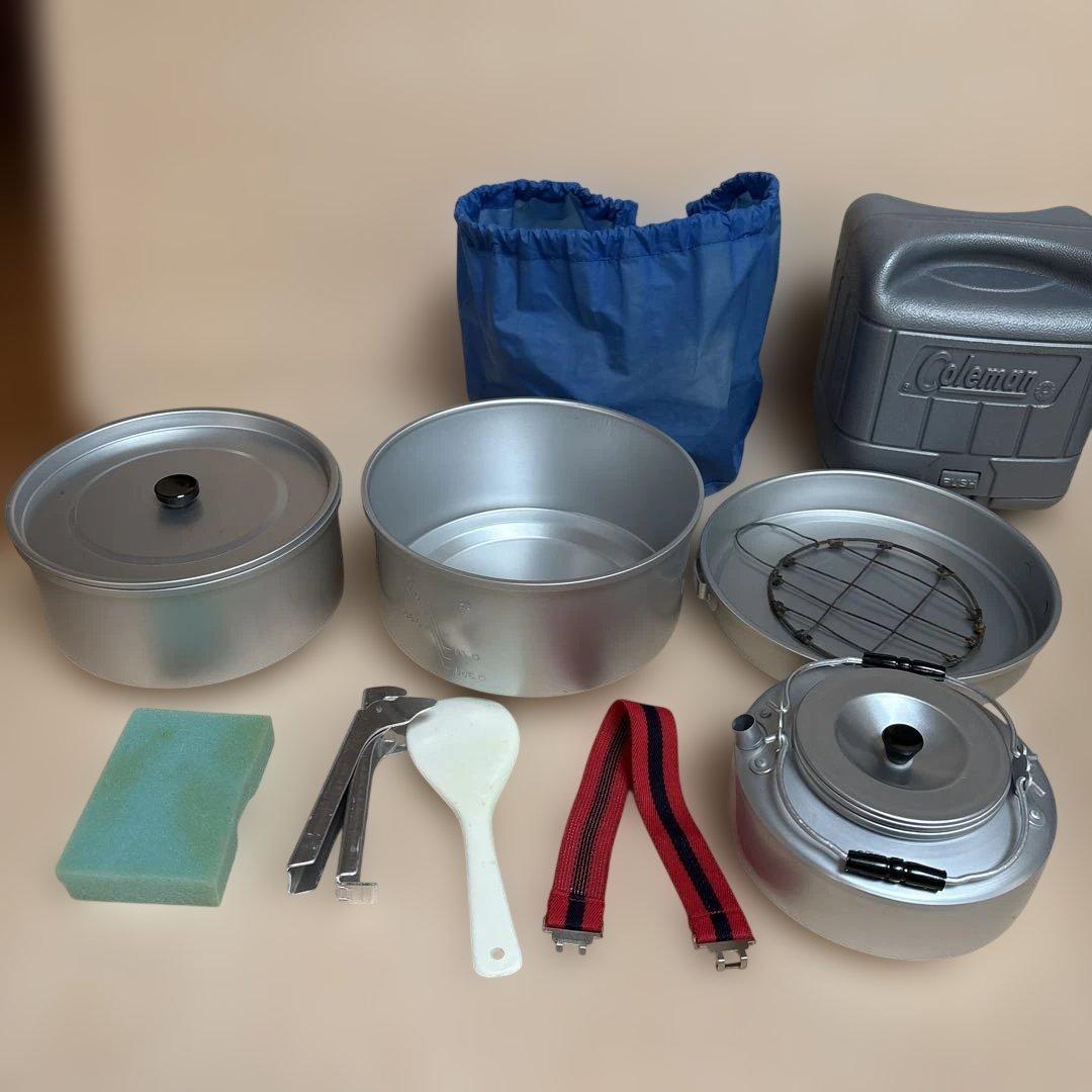 Coleman シングルストーブ 508A&クッカー