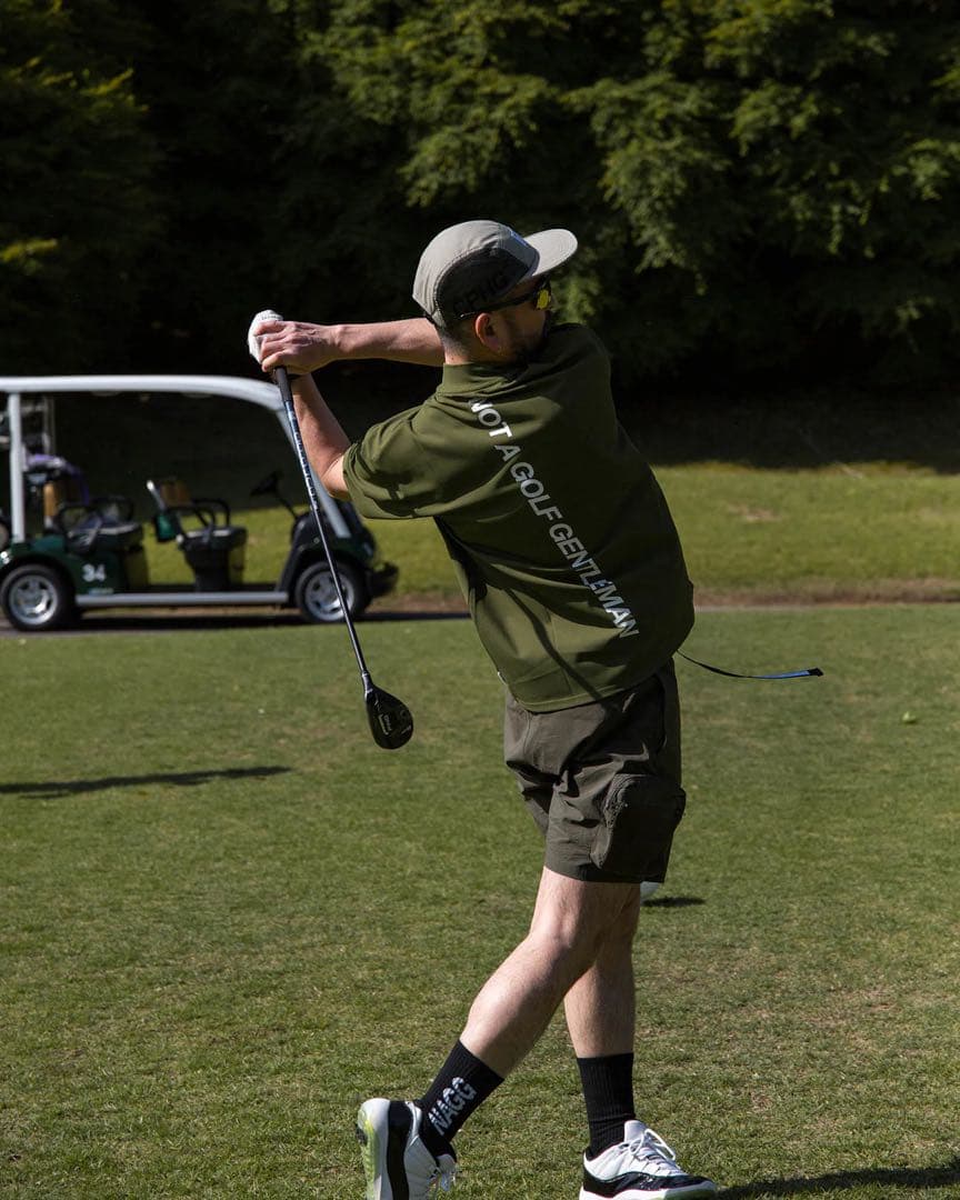 キャプテンズヘルム ゴルフ　モックネック　シャツ