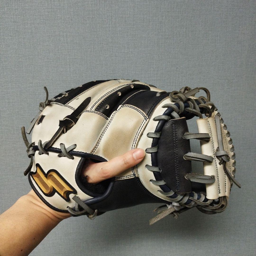 1246 SSK プロエッジ オーダー 型抜群 美品 軟式 キャッチャーミット
