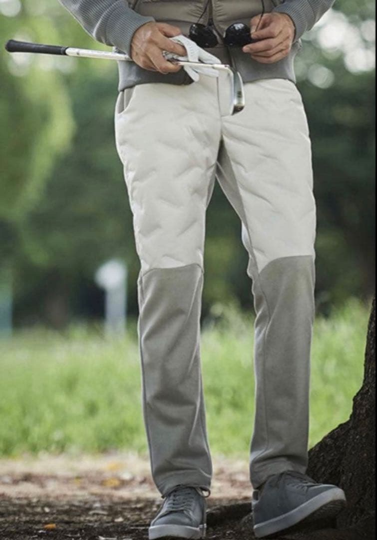 新品2.5万 高級 G-stageダウンハイブリッドパンツ ムータマリン50上品