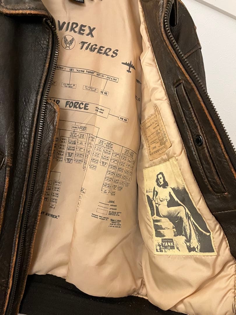 【超希少】80s AVIREX フライトレザージャケット トップガン A-2