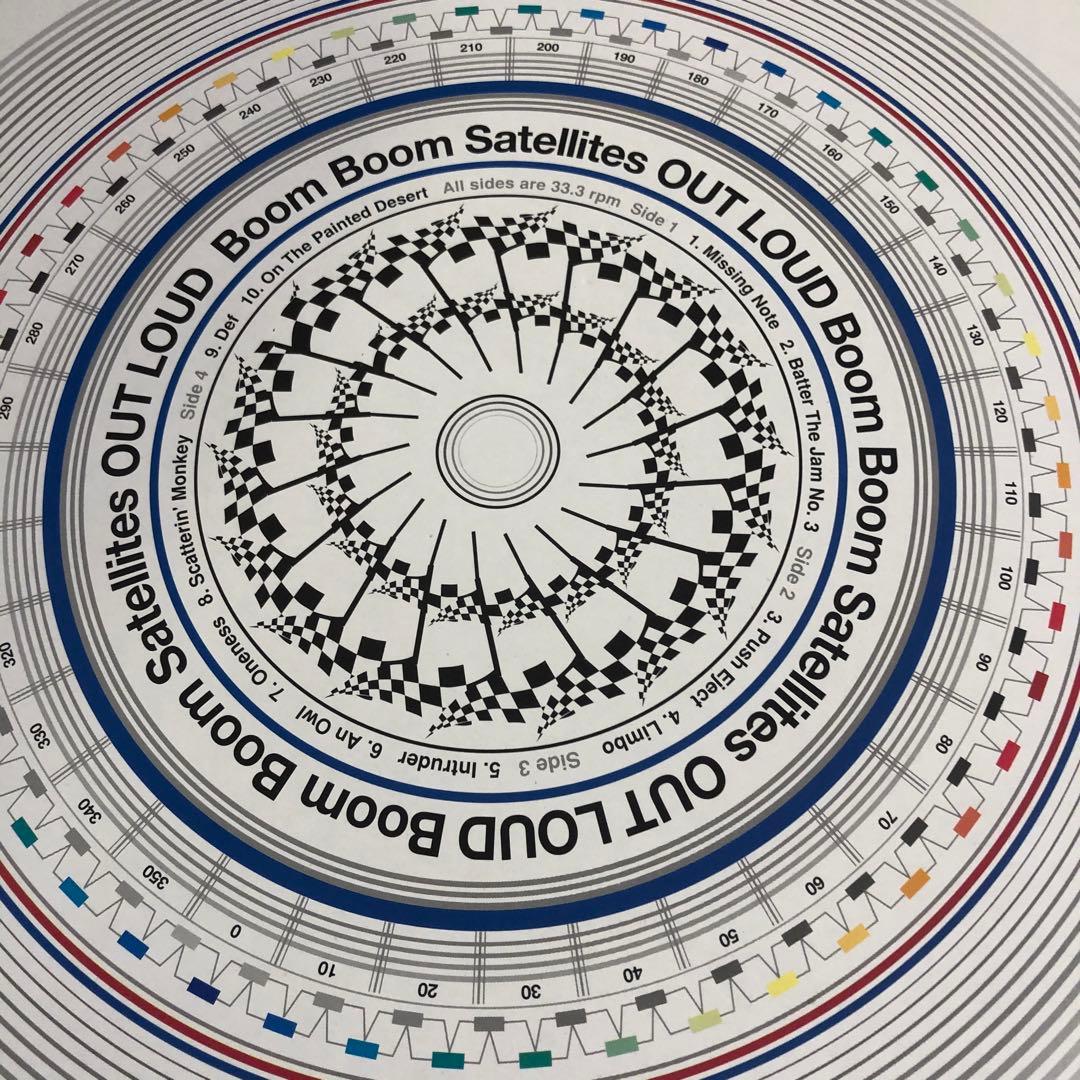激レアLP レコード Boom Boom Satellites Out Loud