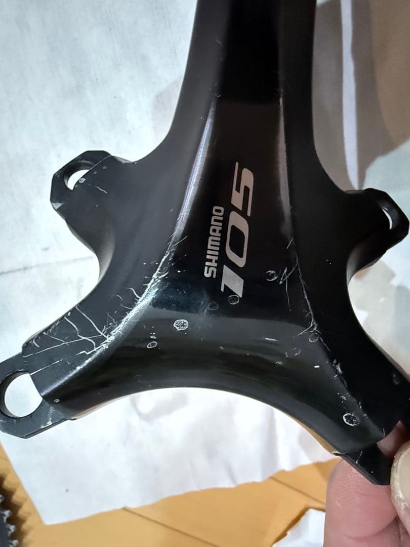 Shimano 105 クランクセット 170mm ブラック