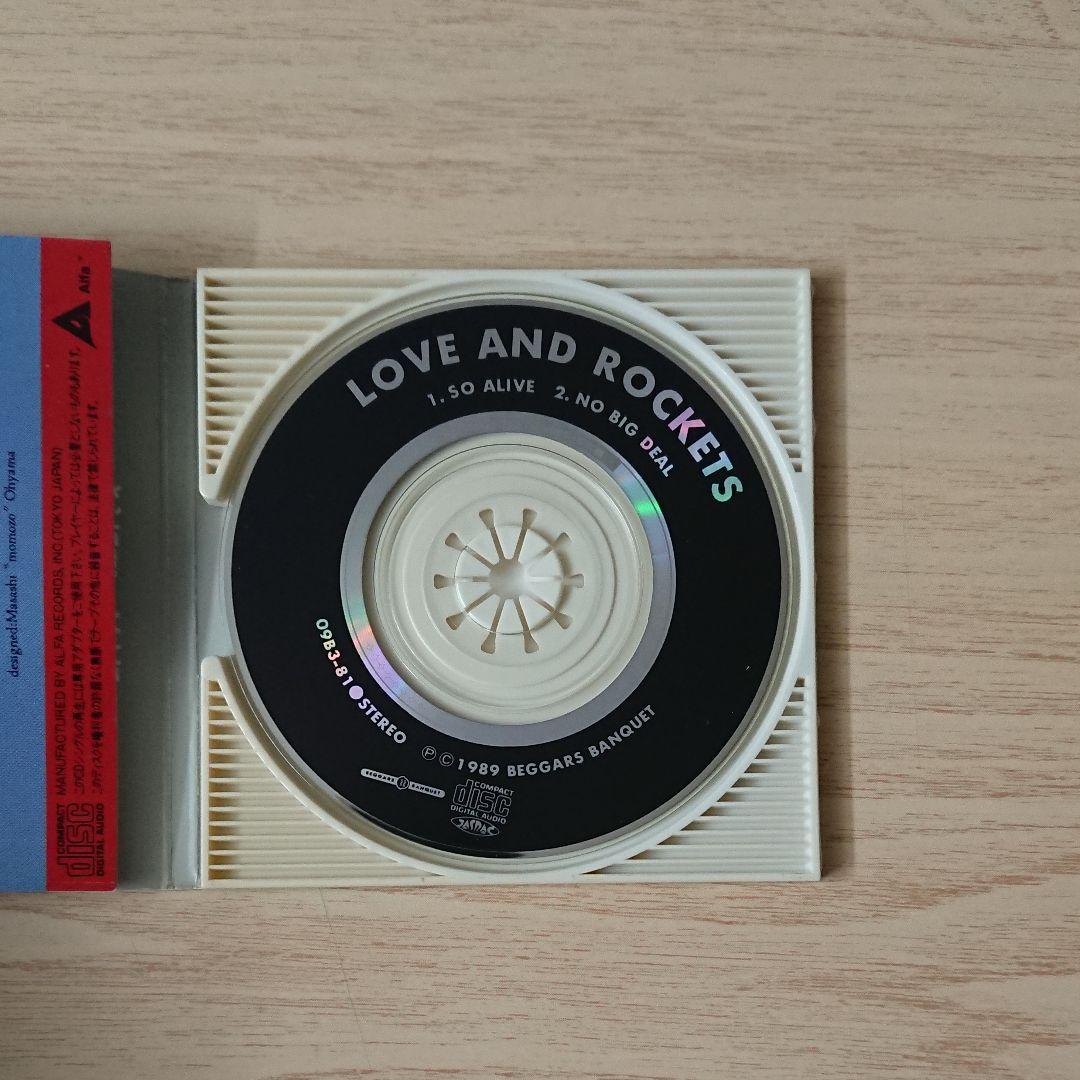 ☆希少 ラヴ・アンド・ロケッツ/ソー・アライヴ ８センチCD