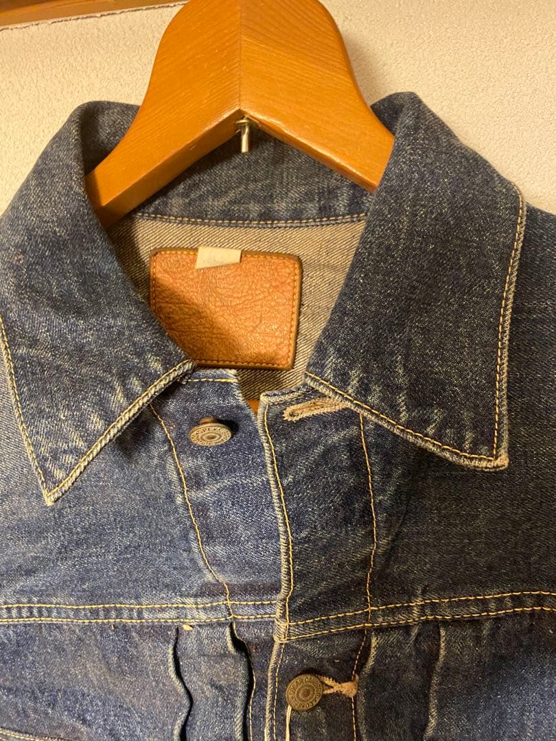 シュガーケーンデニムジャケット SC11953SH インディゴ 38サイズ