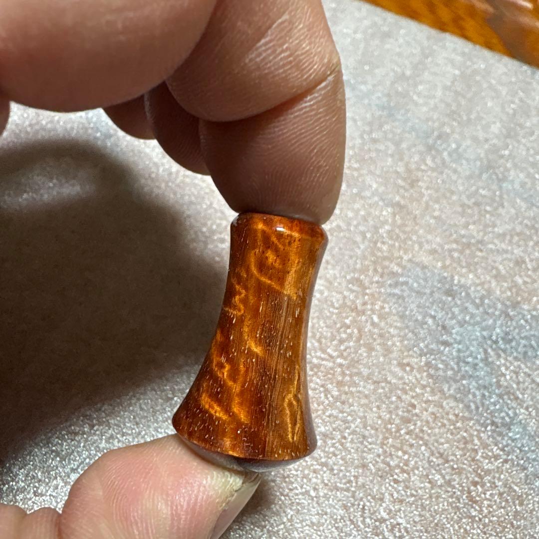 スプリームスタイル　ラウンドノブ　タイプA 本花梨　激虎杢　大人気