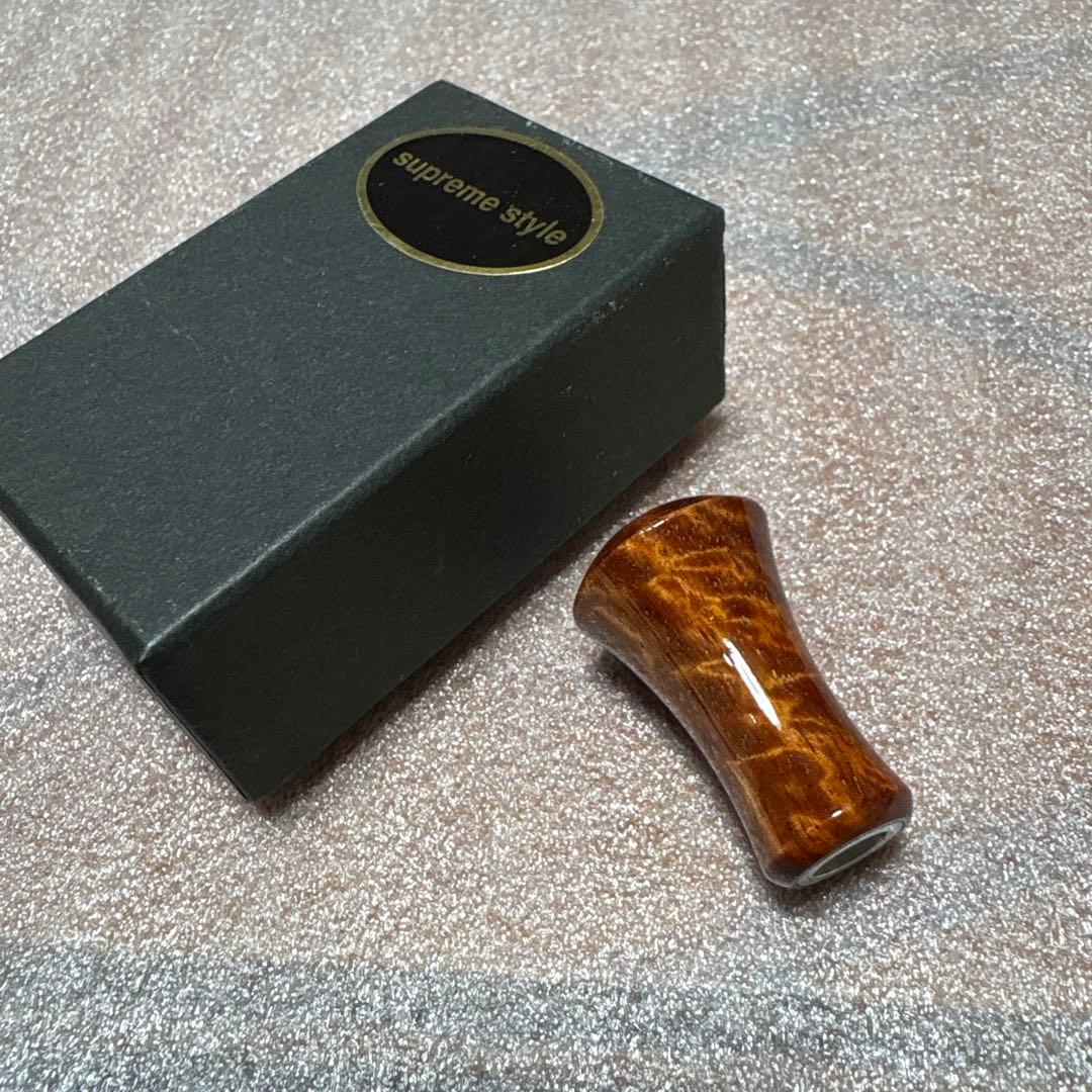 スプリームスタイル　ラウンドノブ　タイプA 本花梨　激虎杢　大人気