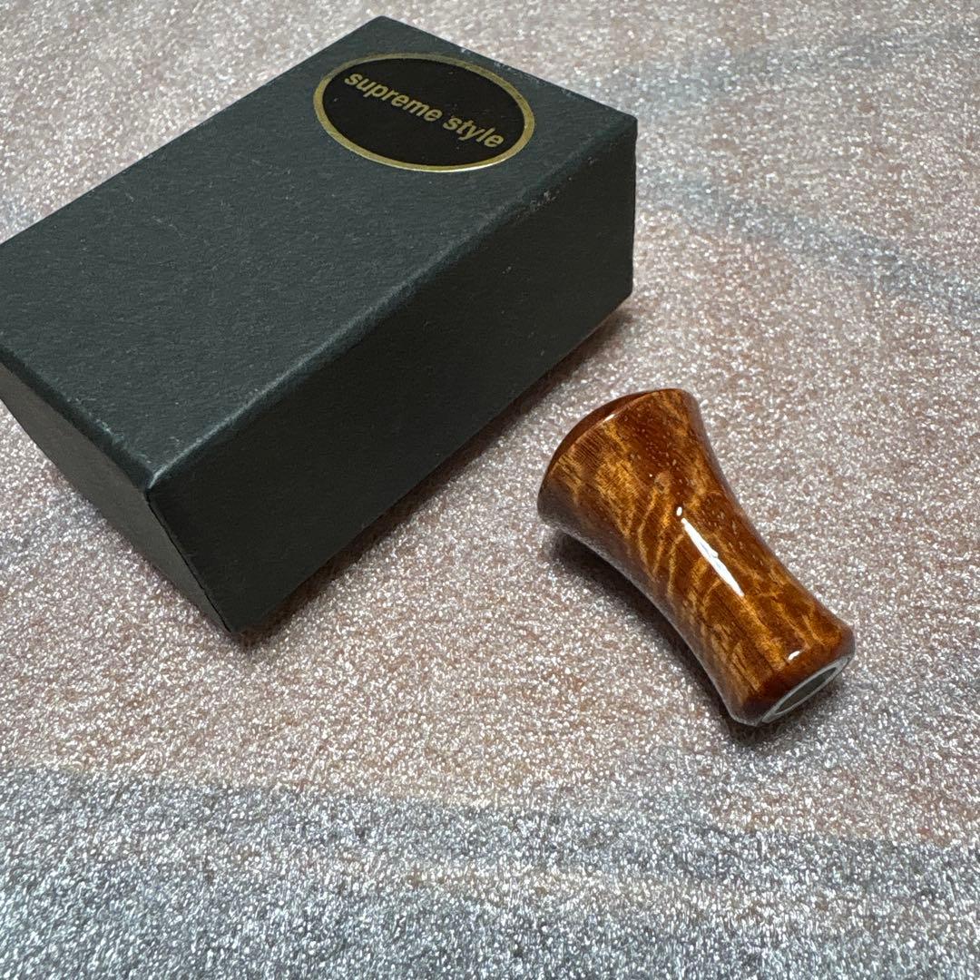 スプリームスタイル　ラウンドノブ　タイプA 本花梨　激虎杢　大人気