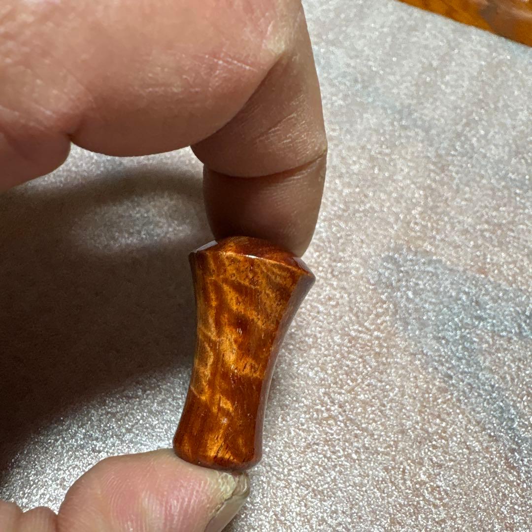 スプリームスタイル　ラウンドノブ　タイプA 本花梨　激虎杢　大人気