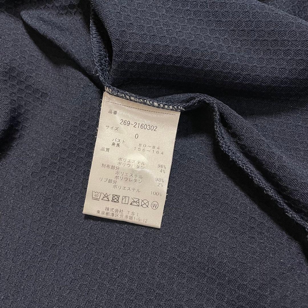 美品✨PGGネイビー ポロシャツ 半袖 レディース