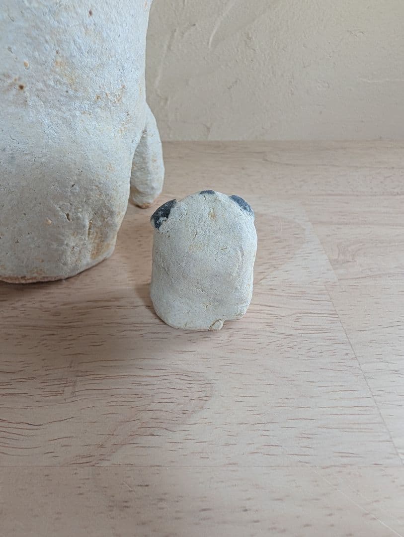 前川幸市さん　パグ　置物　焼き物