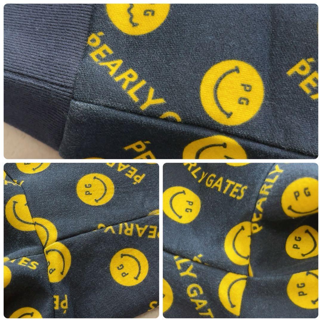 極美品　近年　パーリーゲイツ　セットアップ　にこ　スマイル　パーカー　スカート