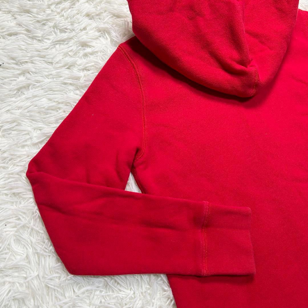 美品 ポロラルフローレン ジップアップパーカー ポニー 赤 レッド 黒 M相当