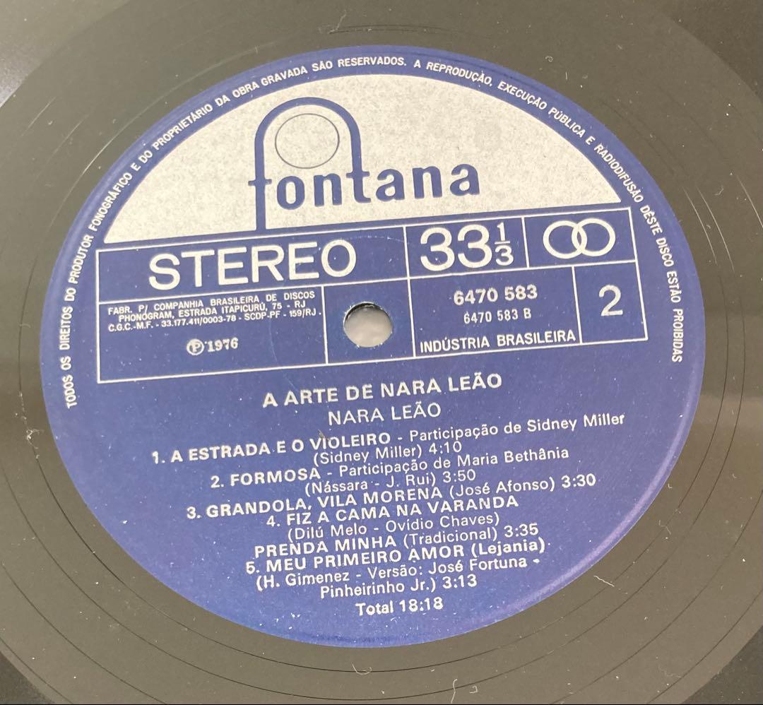 ■ブラジルオリジナル盤/ブラジル音楽傑作■NARA LEAO / ナラレオン■A