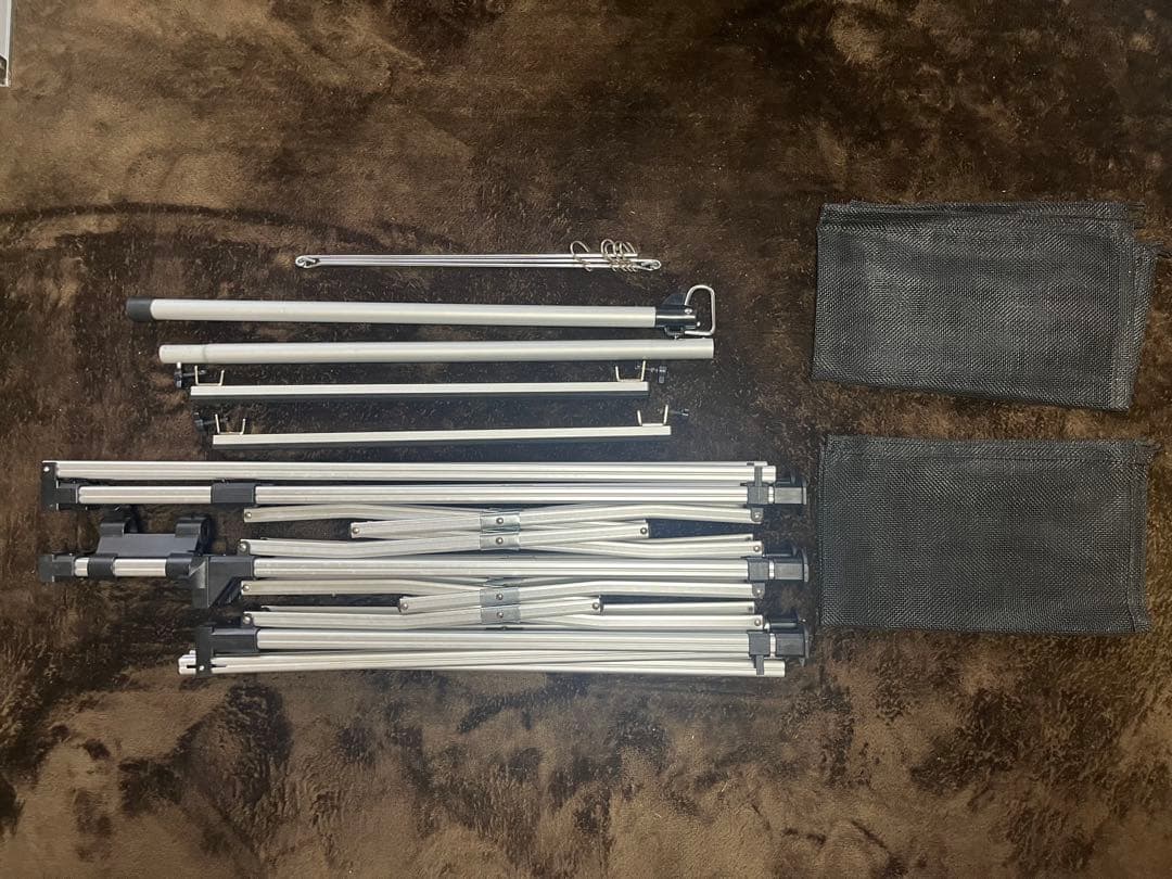 【2点】Coleman コンパクトキッチンテーブル+クーラースタンド