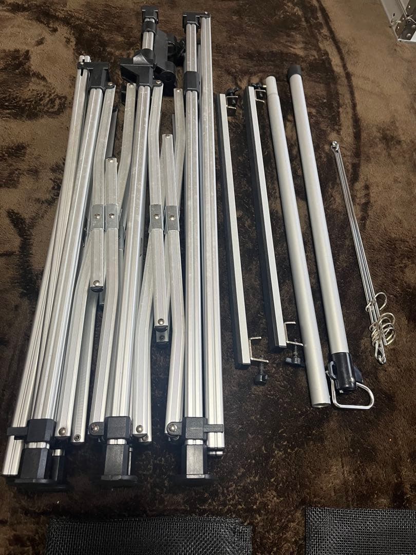 【2点】Coleman コンパクトキッチンテーブル+クーラースタンド