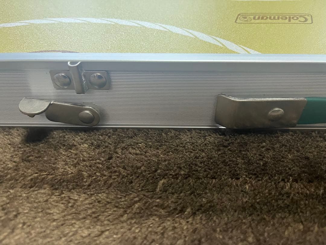 【2点】Coleman コンパクトキッチンテーブル+クーラースタンド