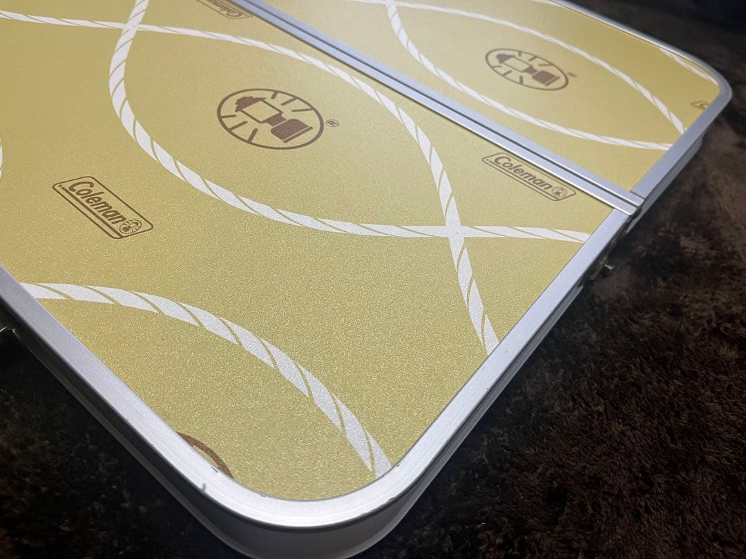 【2点】Coleman コンパクトキッチンテーブル+クーラースタンド