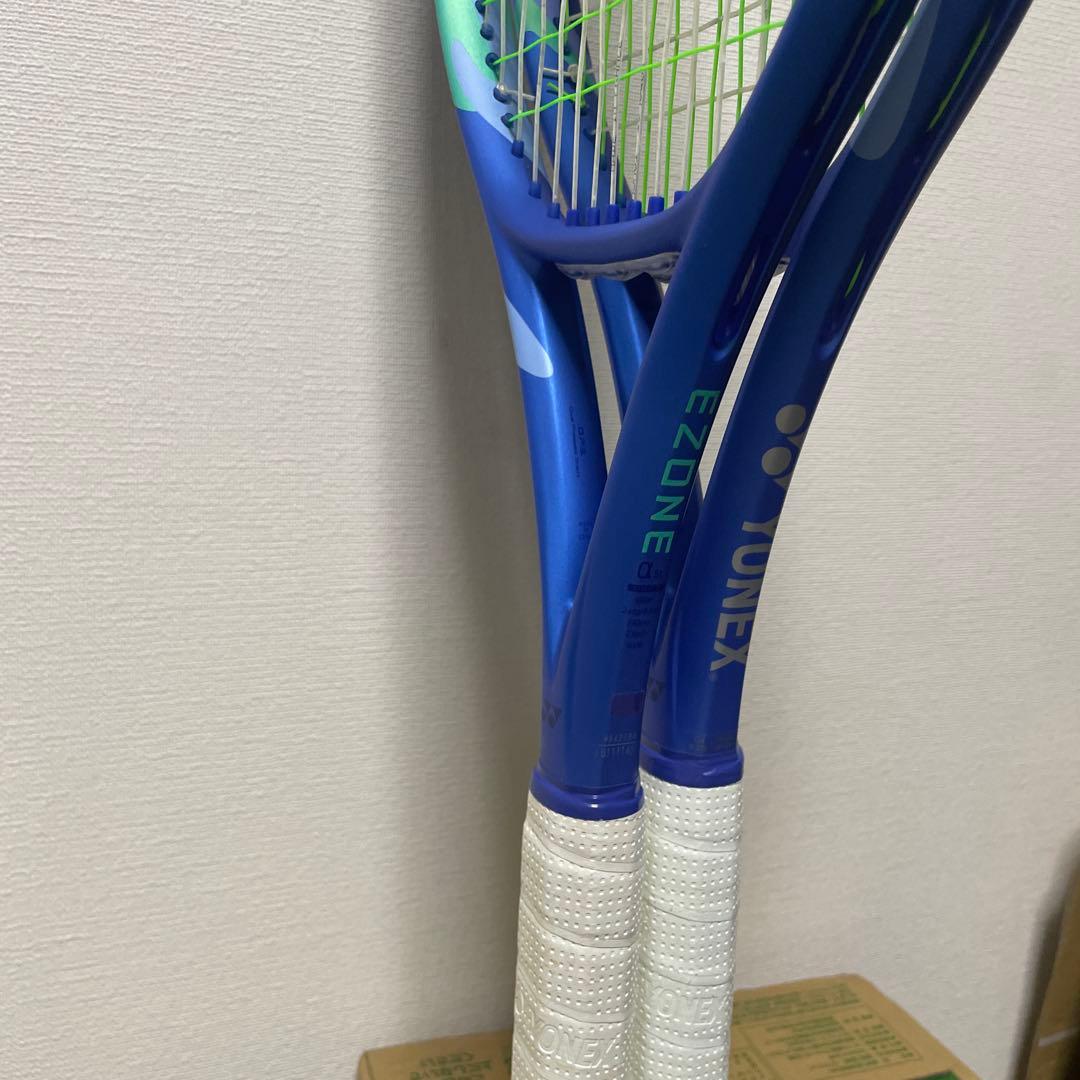 早い者勝ち、2本セット超美品、希少、ヨネックス イーゾーンα SL 　グリップ3