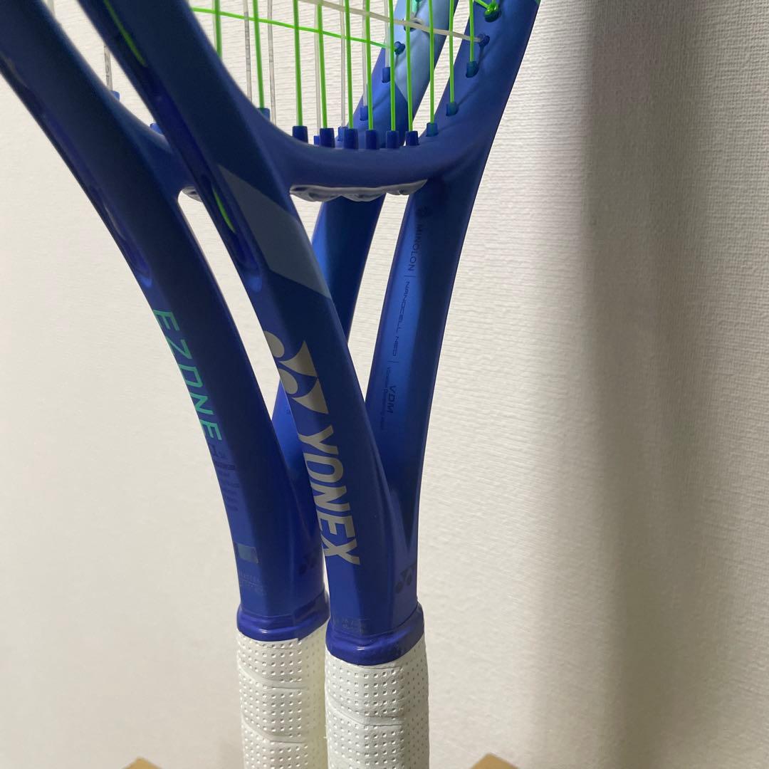早い者勝ち、2本セット超美品、希少、ヨネックス イーゾーンα SL 　グリップ3