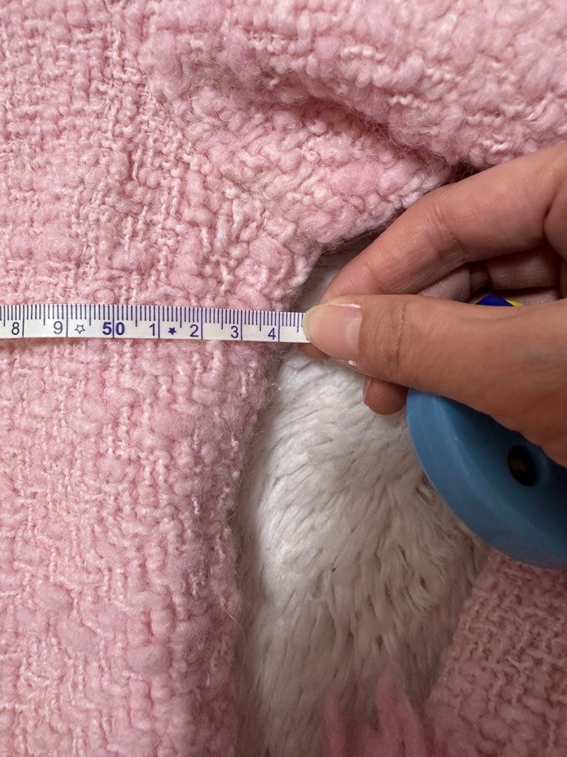 MAGLIANO マリアーノピンクツイードジャケットXS イタリア製