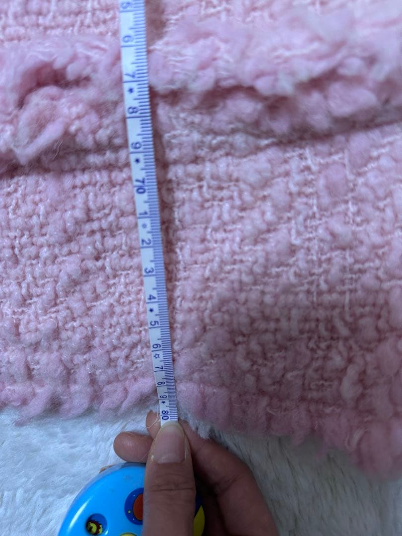 MAGLIANO マリアーノピンクツイードジャケットXS イタリア製