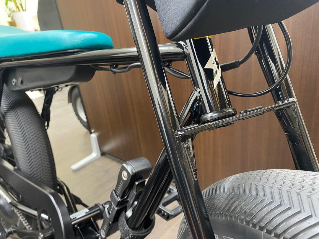 SUPER73 電動アシスト自転車 ブラック/ターコイズ