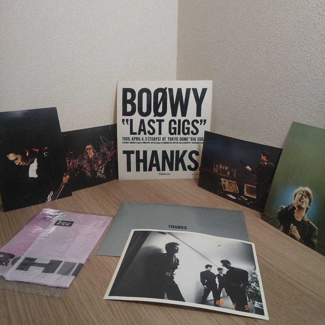 boowy 写真集·ポストカード·パンフ·ステッカー·氷室京介ハンカチ セット