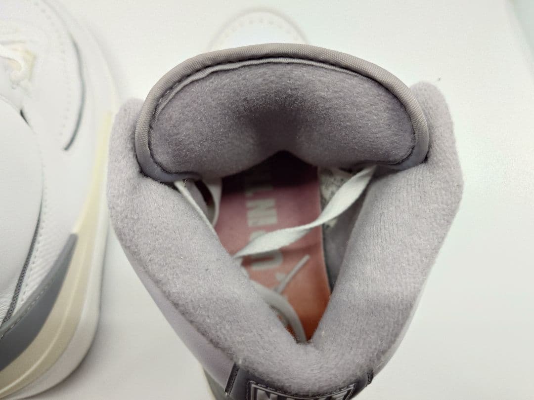 NIKE Air Jordan 2 ホワイト/グレー 27cm UK8