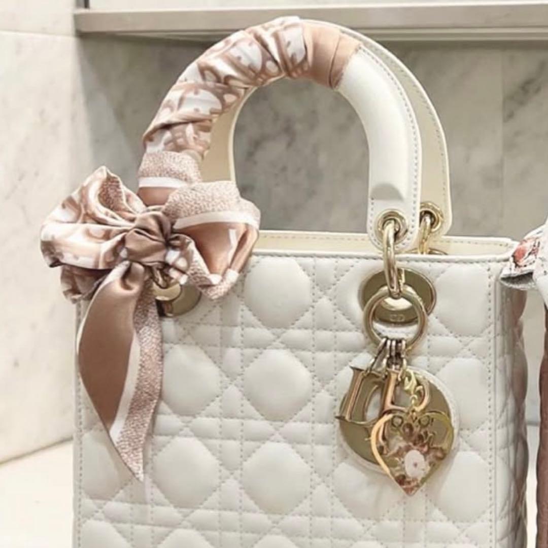 【美品／訳あり】Dior ミッツァ　オブリーク　トロッター　ピンク　ベージュ