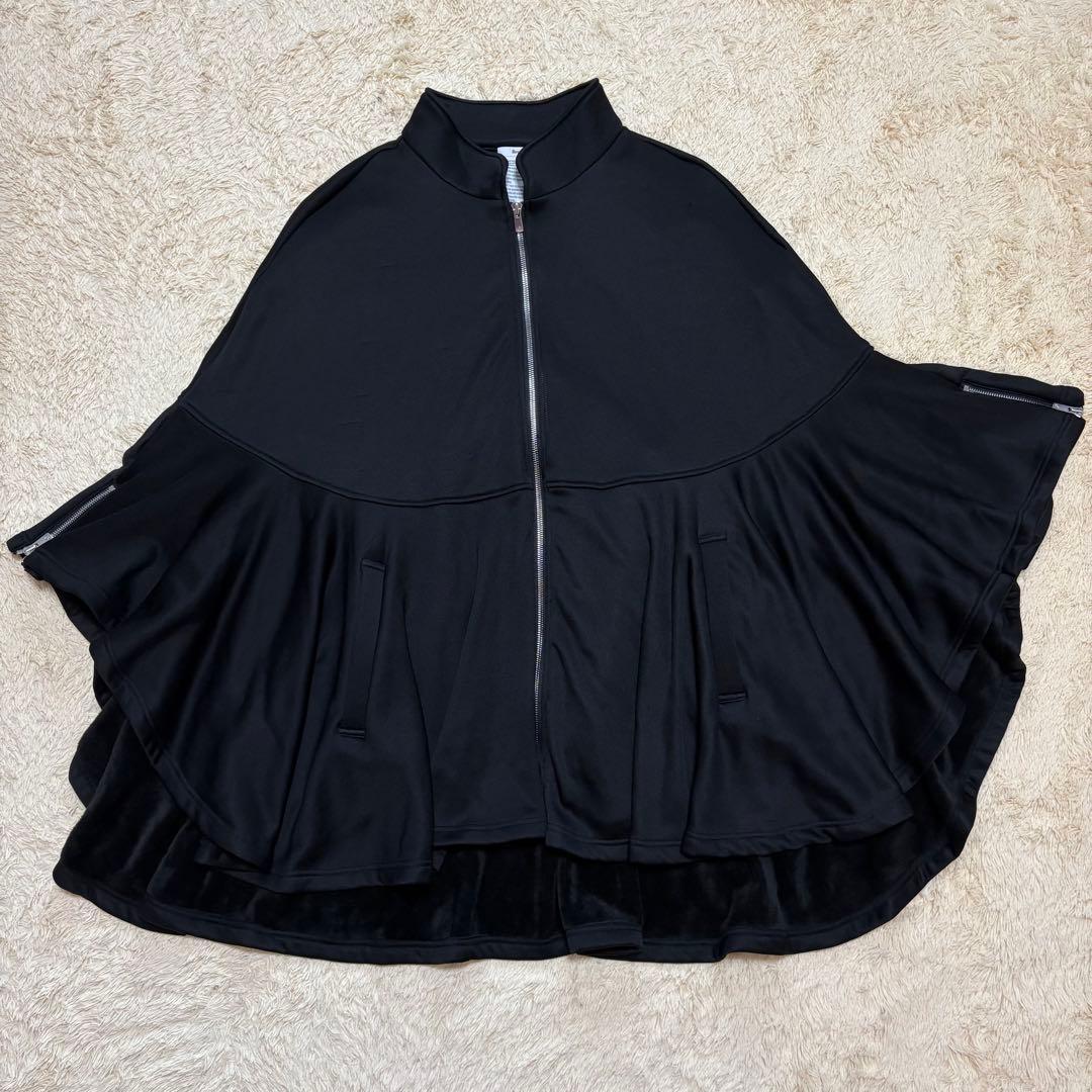 【レア✨️】sov. ソブ AKKOコラボ ブラック ポンチョケープ