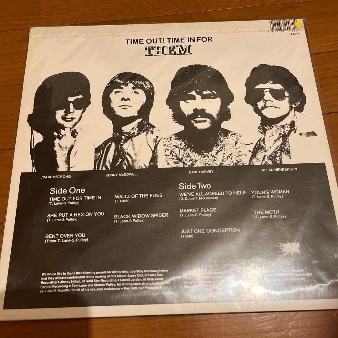 UK盤Them - Time Out! Time In For Them