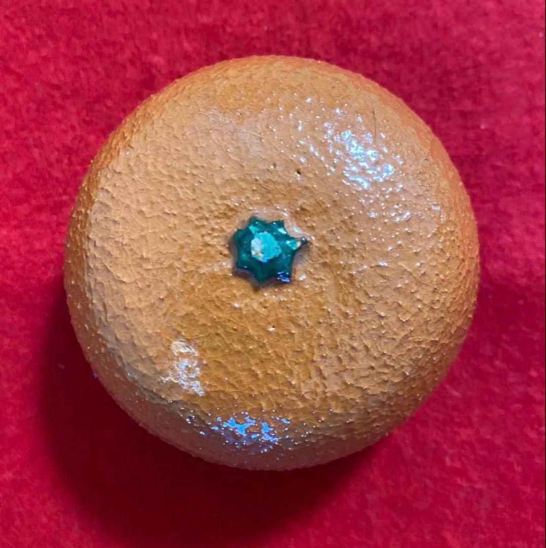 中古品【鏡餅 猫】黒猫♡猫の置物♡陶器製♡横向き♡