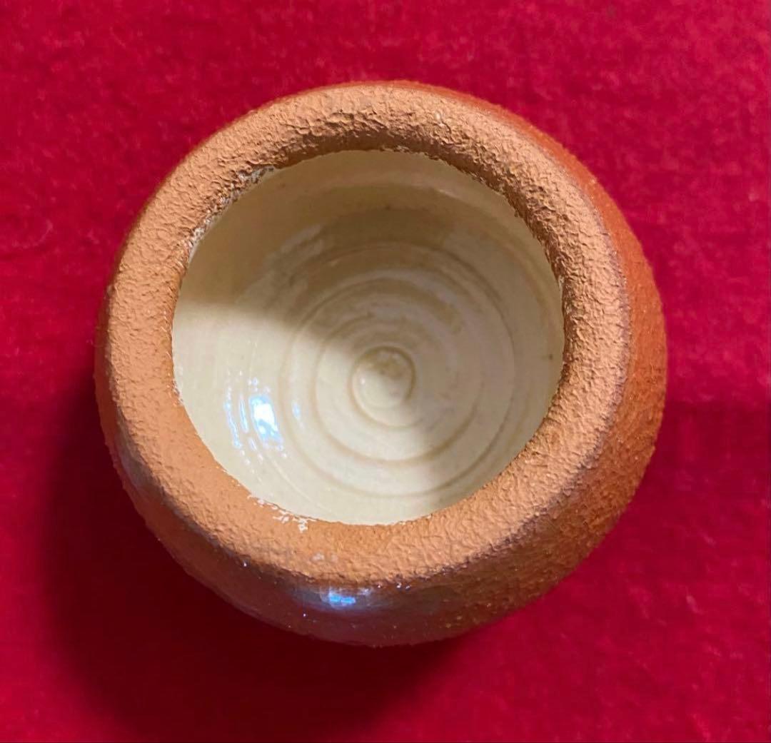 中古品【鏡餅 猫】黒猫♡猫の置物♡陶器製♡横向き♡