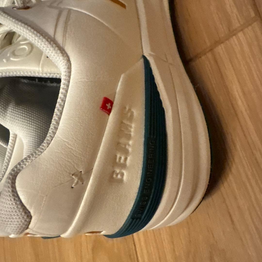 ON BEAMS テニスシューズ ホワイト26.5センチ