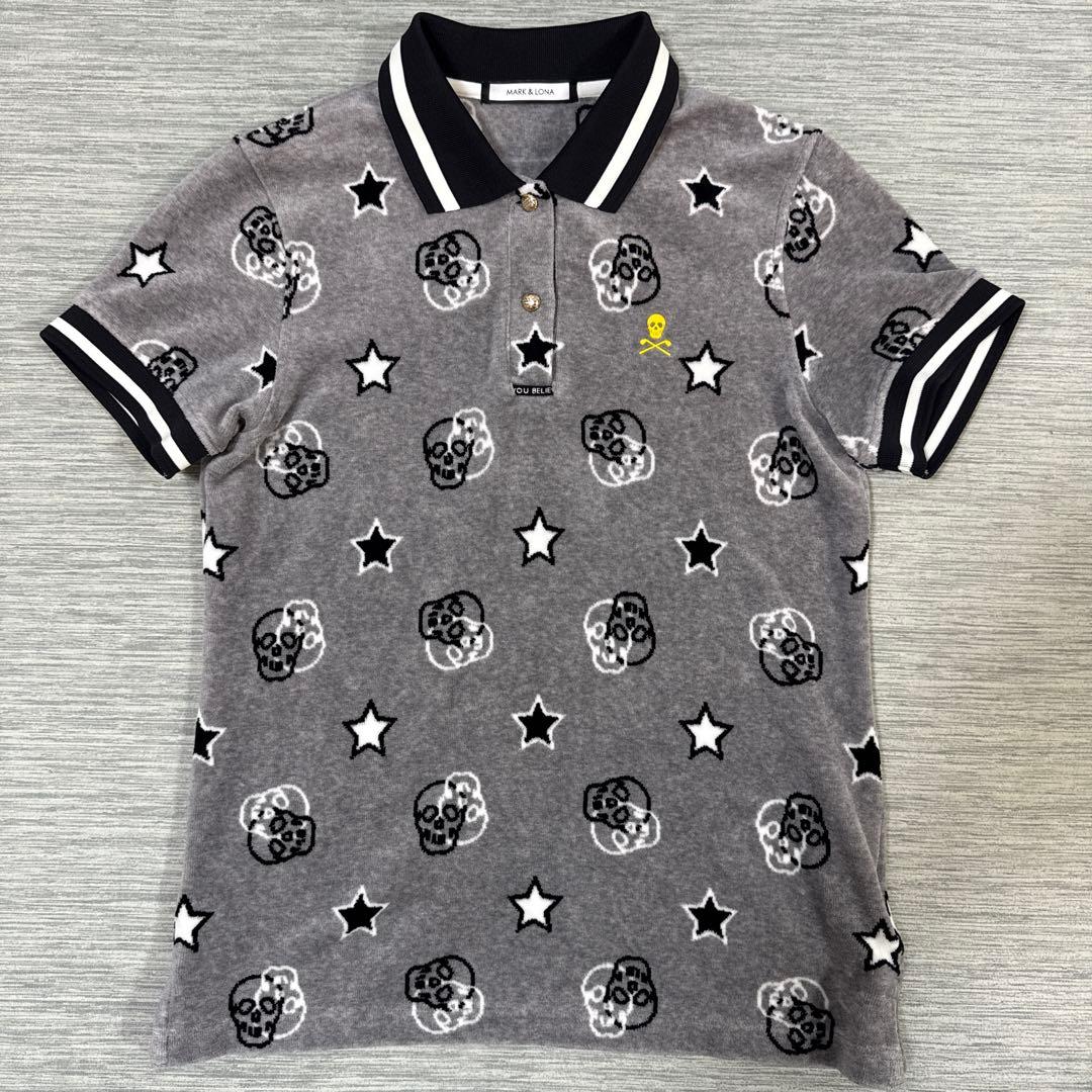 美品　MARK&LONA マークアンドロナ　パイル　レディースポロシャツ