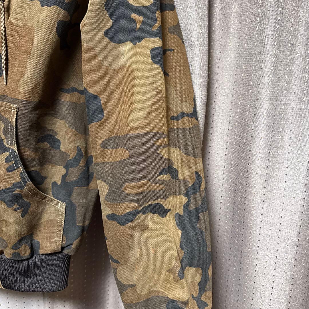 カーハート　ダックジャケット　迷彩