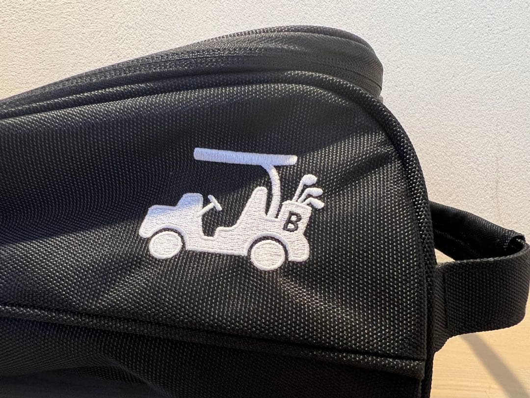 (美品) BEAMS GOLF ゴルフシューズケース　黒