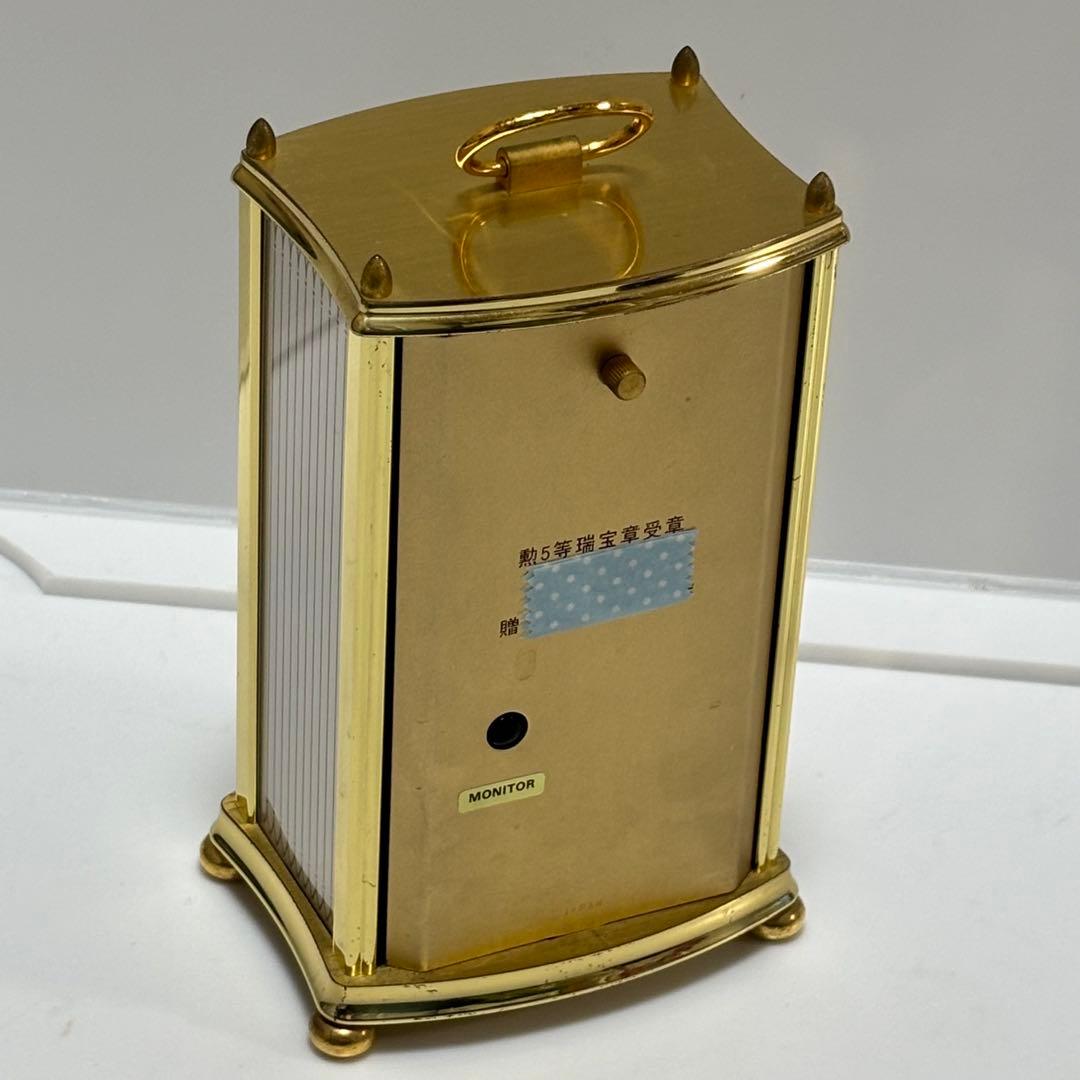 SEIKO EMBLEM HW481G メロディー 置時計 オルゴール