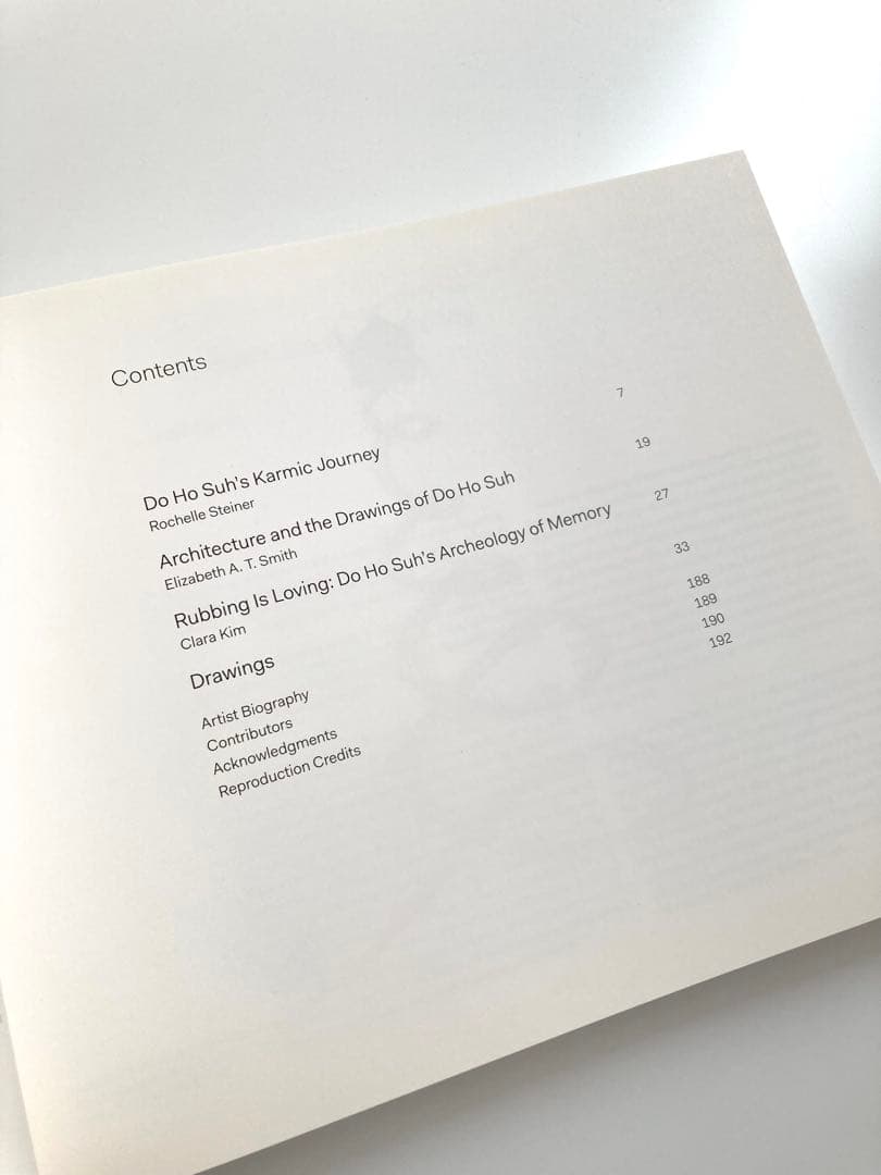 Do Ho Suh 「Drawings」韓国現代アート　彫刻　インスタレーション