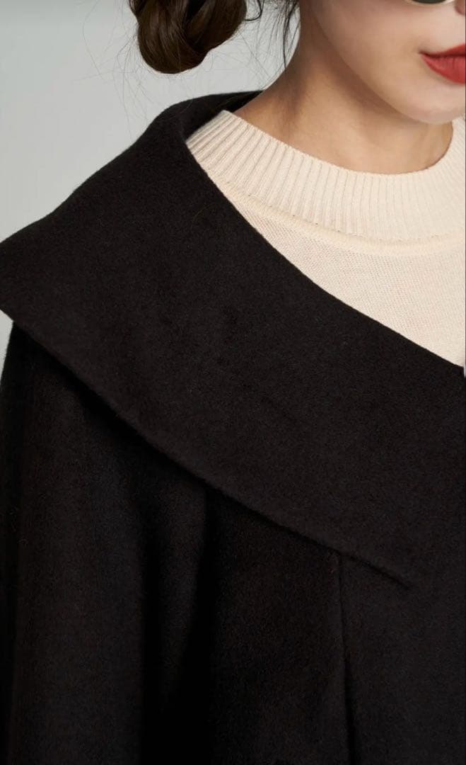 【Tnewties】ポンチョコート 本物そっくりのリンゴ