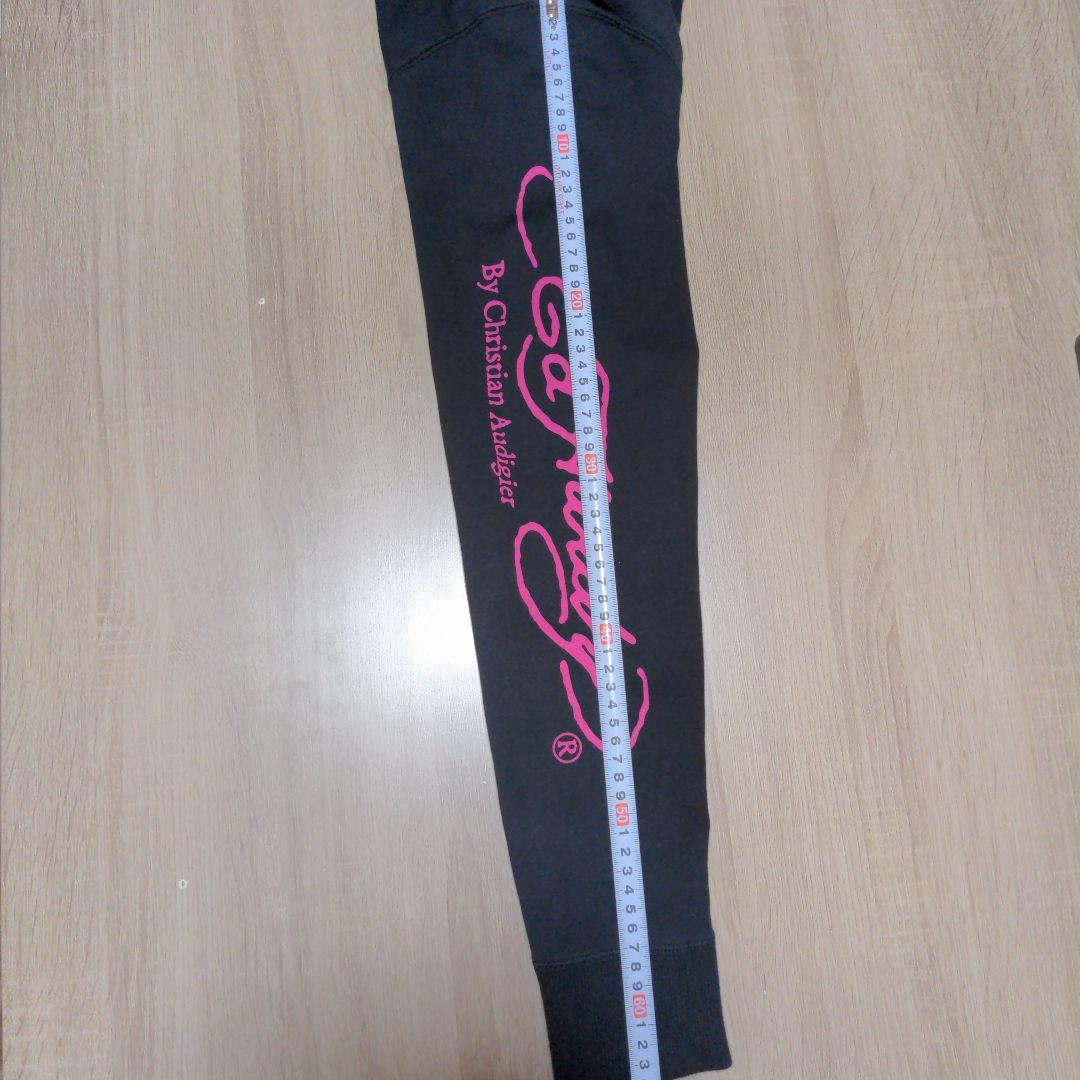 Ed Hardy エドハーディー ジップアップパーカー 黒色 スカル レディース